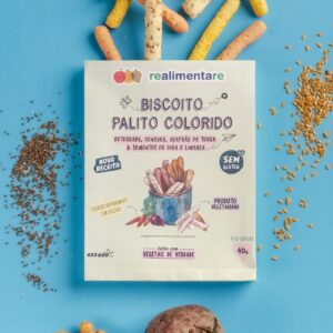 Biscoito Palito Colorido